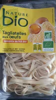 Tagliatelle Aux Oeufs Nature Bio 250 Grammes