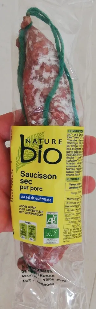 Saucisson Sec Pur Porc