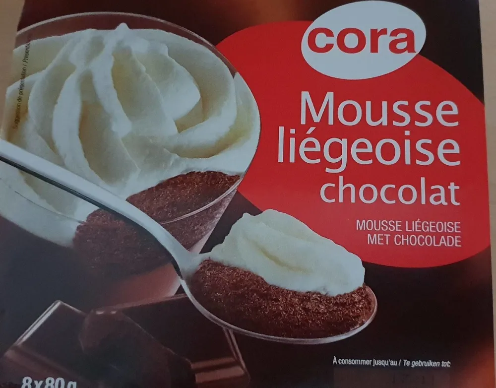 Mousse liégeoise chocolat
