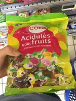 Acidulés gout fruits