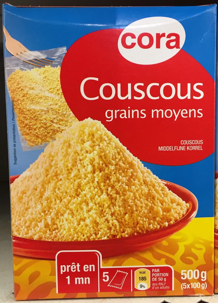 Couscous grains moyens