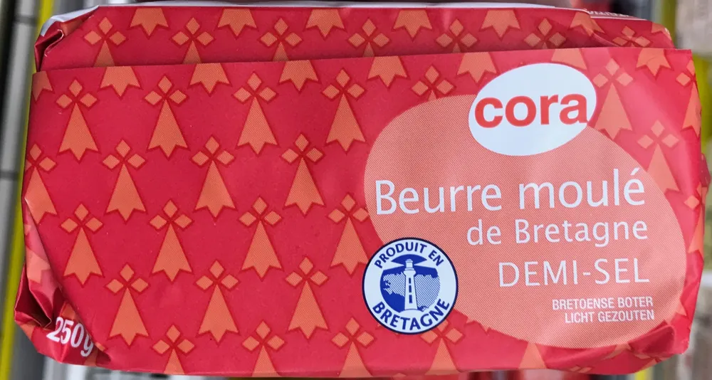 Beurre moulé de Bretagne demi-sel