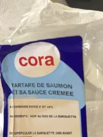 Tartare de saumon et sa sauce cremee