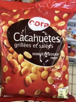Cacahuètes grillées et salées