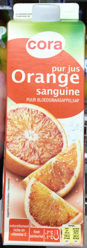 Pur jus Orange sanguine