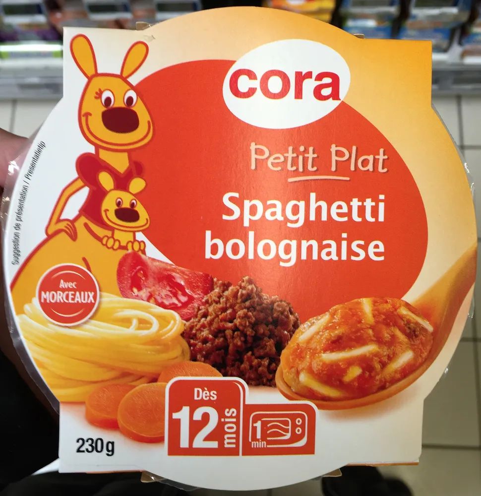 Petit Plat Spaghetti bolognaise dès 12 mois