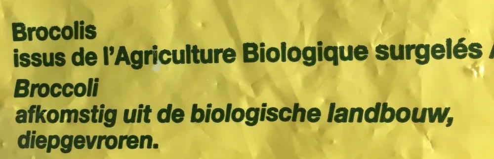 Brocolis Bio