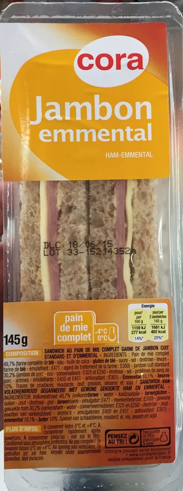 Jambon Emmental