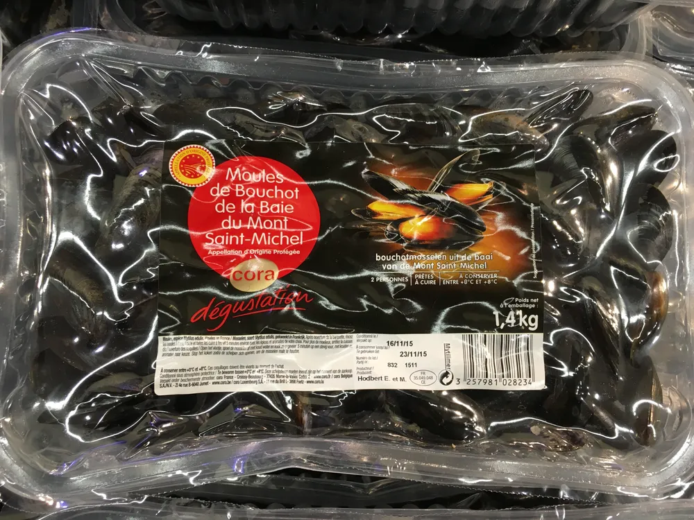 Moules de Bouchot de la Baie du Mont Saint-Michel