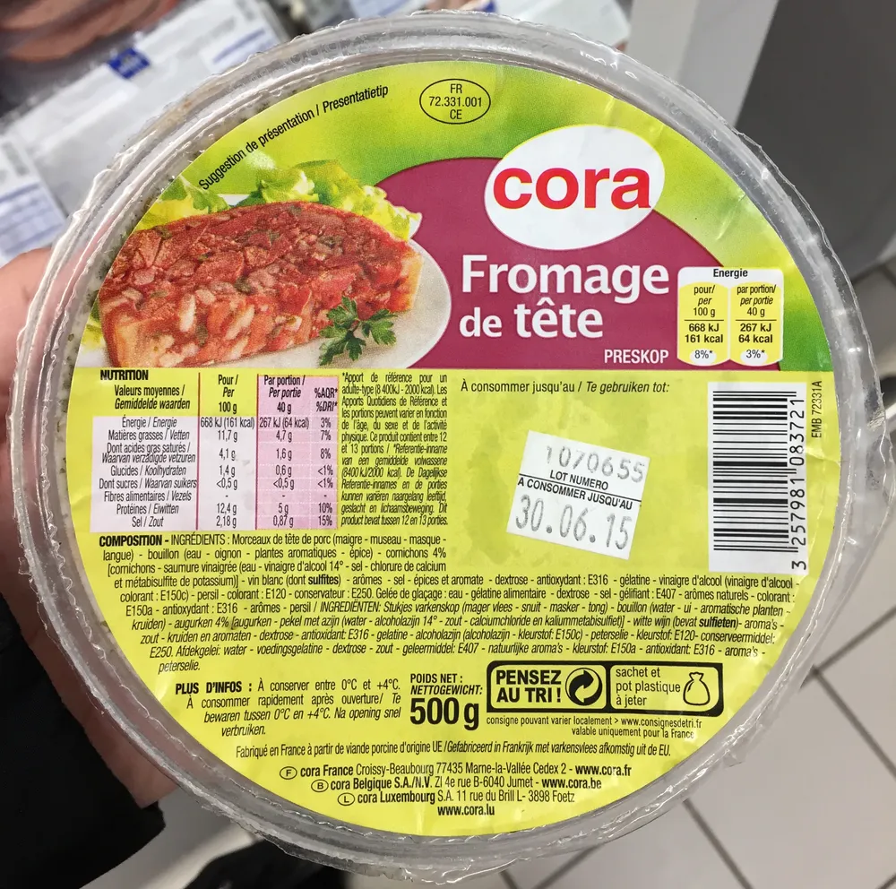 Fromage de tête