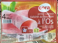 Jambon supérieur cuisiné au bouillon à l'os