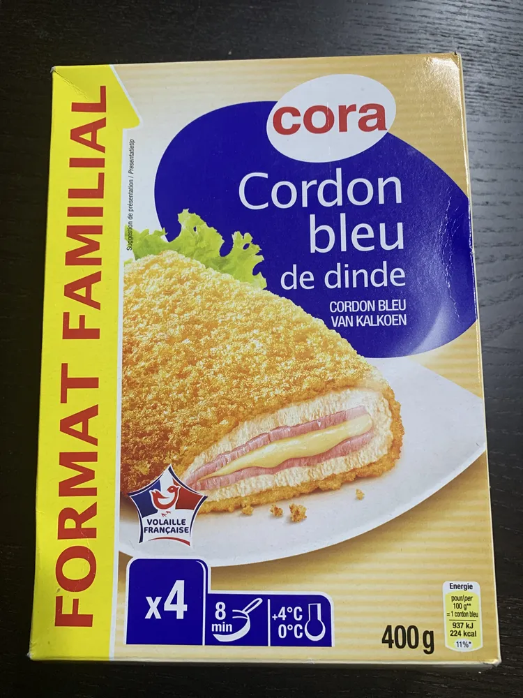 Cordon Bleu de Dinde (format familial)