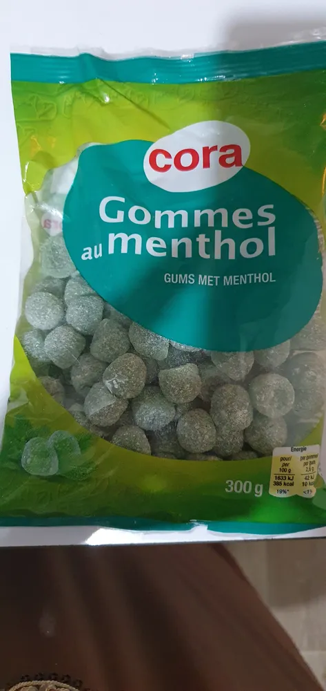 Gommes Au Menthol