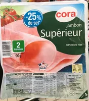 Jambon supérieur -25% de sel