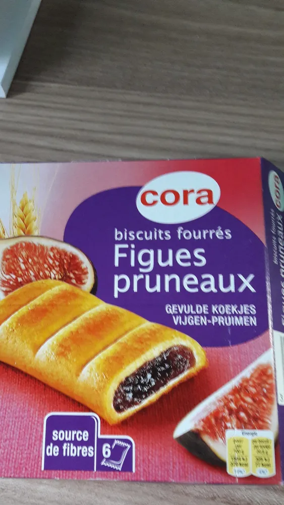 Biscuits Fourrés Figues Pruneaux 125 g