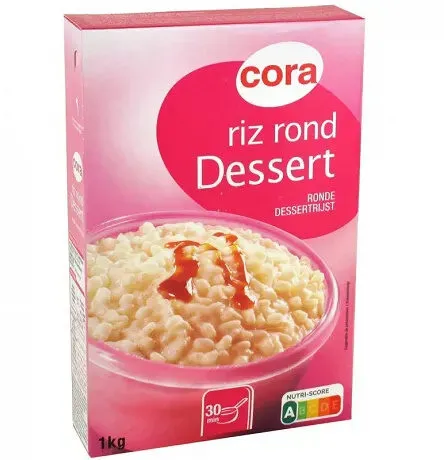 Riz rond dessert