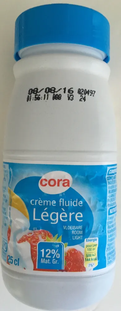 Crème fluide légère
