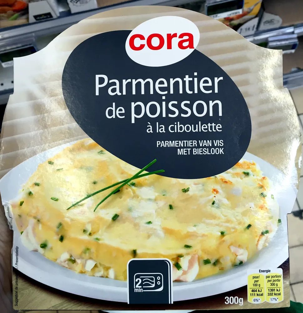 Parmentier de poisson à la ciboulette