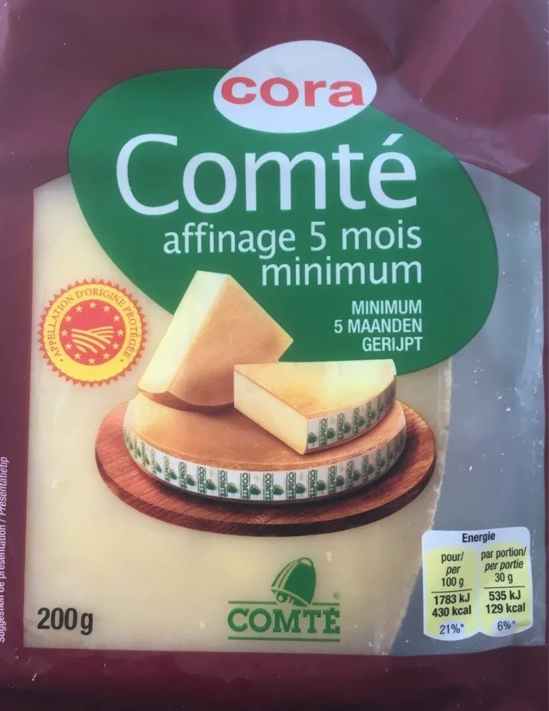 Comté affinage 5 mois