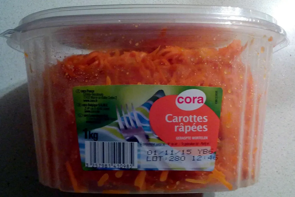Carottes râpées
