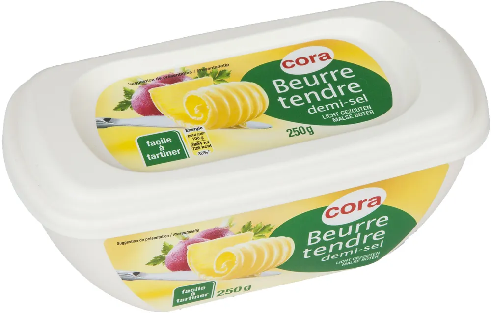 Beurre tendre demi-sel