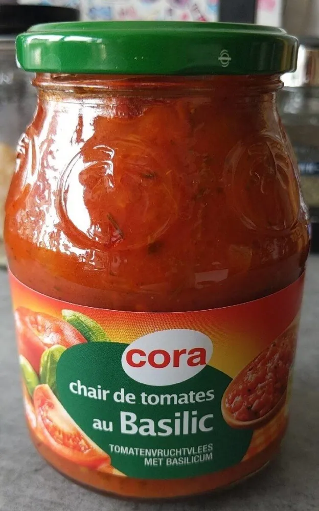 Chair de tomates au basilic