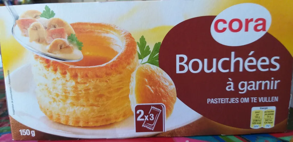 Bouchées à garnir