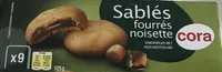 Sablés fourrés noisette