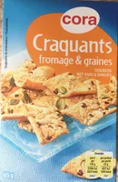 Craquants fromage & fraines