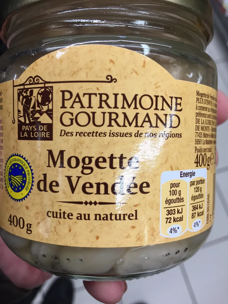 Mogette de Vendee cuite au