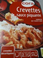 Crevettes sauce piquante