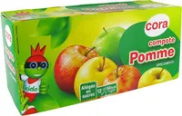 Gourdes De Compote De Pomme