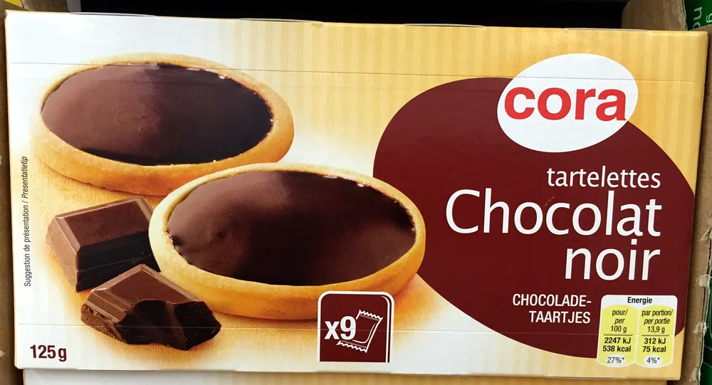 Tartelettes Chocolat Noir