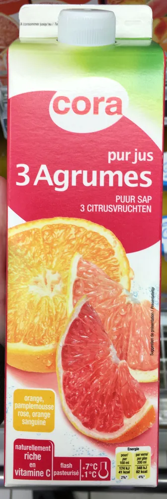 Pur jus 3 agrumes