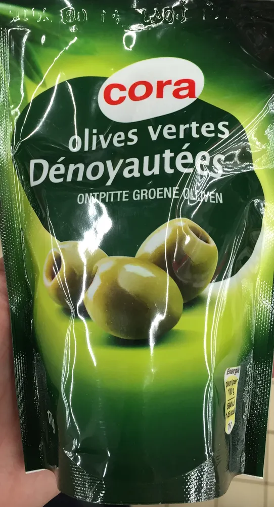 Olives vertes dénoyautées