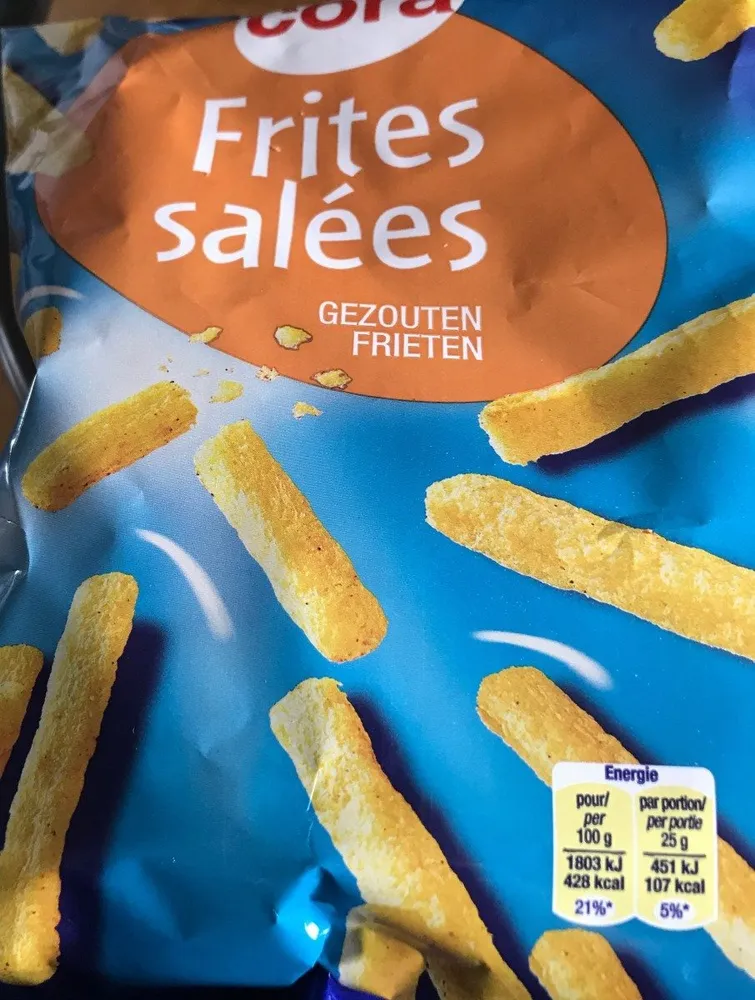 Frites salées