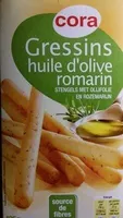 Gressins huile d'olive 7 % romarin