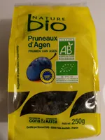 Nature Bio Pruneaux D'agen Entier (avec Noyaux) Calibre Très Gros
