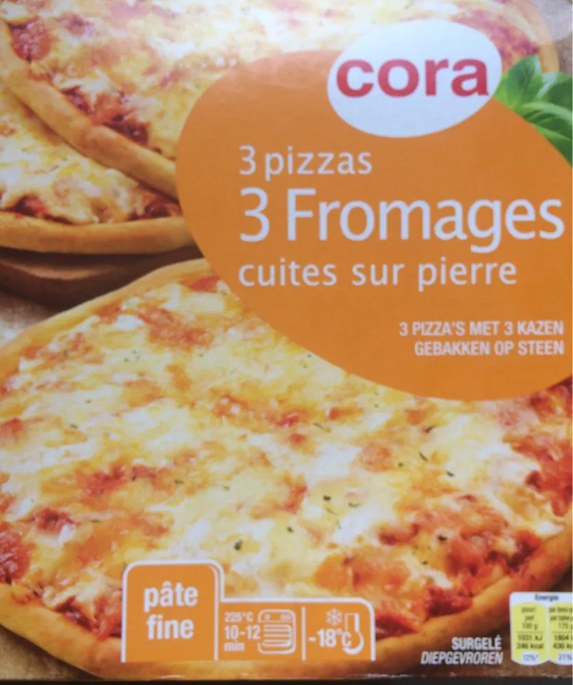 3 Pizzas 3 Fromages
