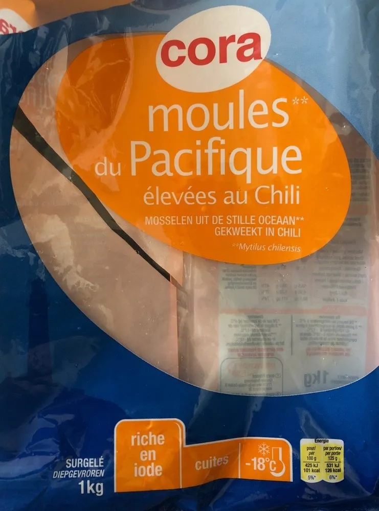 moules du Pacifique