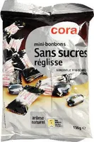 Mini-bonbons Sans Sucres Réglisse,