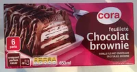 Feuilleté Chocolat Brownie croquant parfum cacao