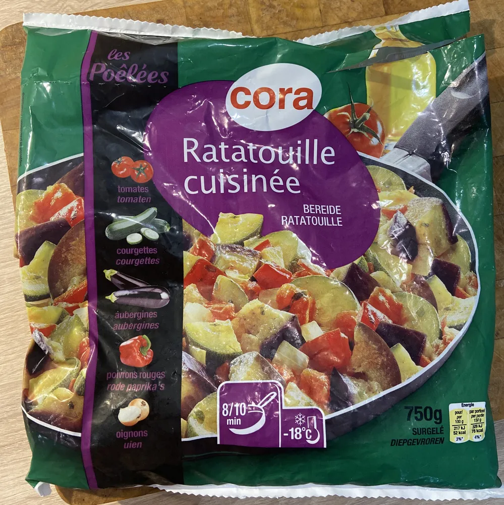 Ratatouille cuisinee