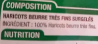 Haricots beurre tres fins