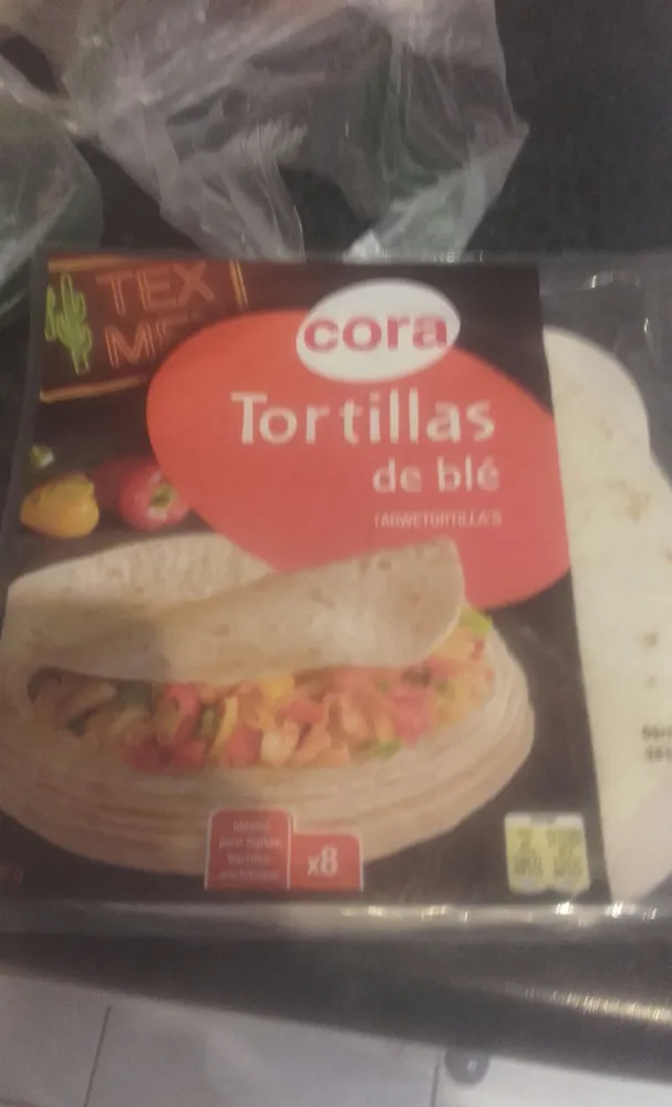 8 tortillas de ble souples