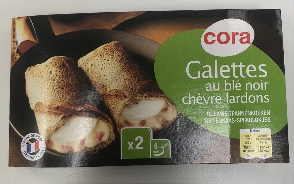 Galettes au blé noir - Chèvre / miel