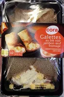 Galettes de blé noir jambon œuf fromage