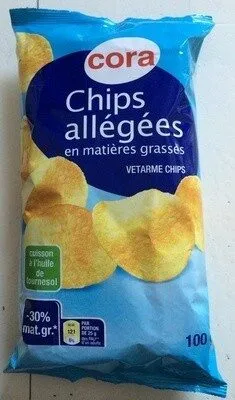 Chips allégées en matières grasses