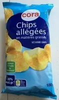 Chips allégées en matières grasses