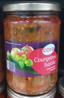 Courgettes basilic